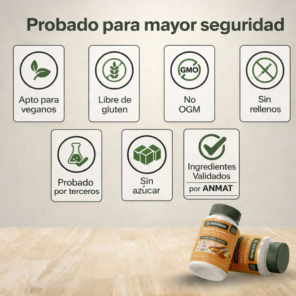 Cúrcuma orgánica l Equilibra la inflamación para ayudarte a recuperar la comodidad y la vitalidad